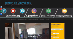 Desktop Screenshot of guayabitos.org
