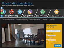 Tablet Screenshot of guayabitos.org